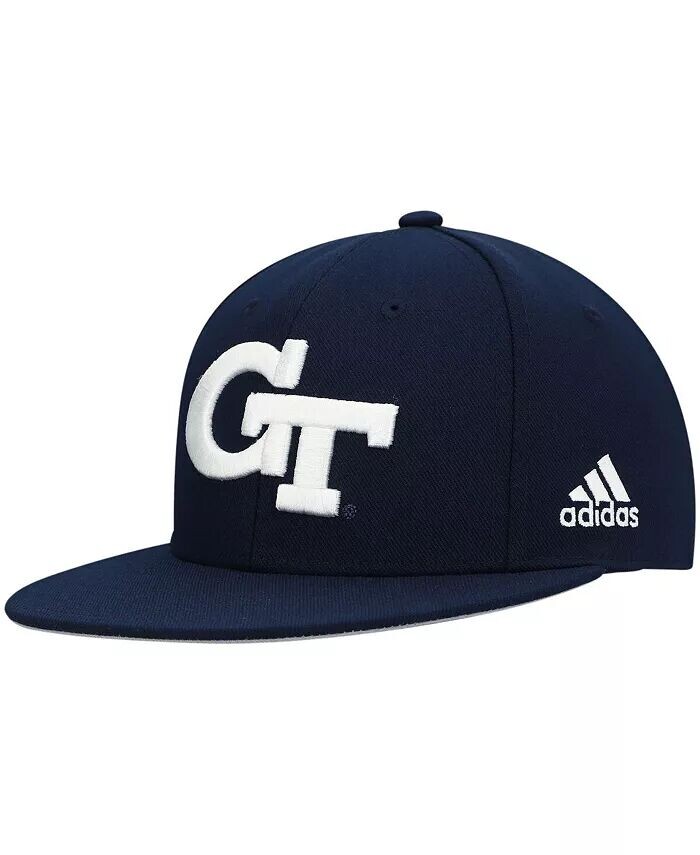 

Мужские темно-синие желтые куртки Georgia Tech Бейсбольная кепка с логотипом Adidas