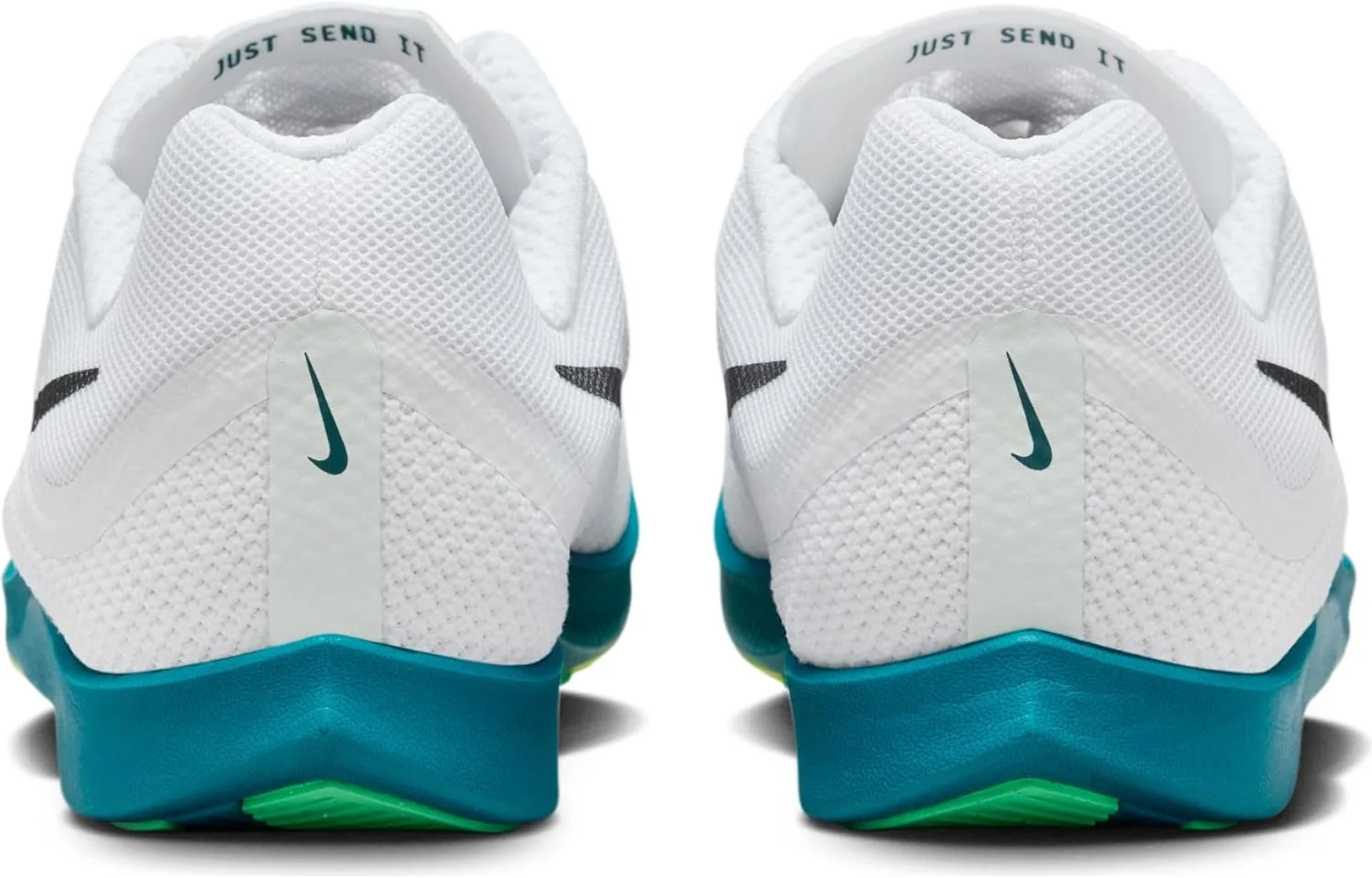Мужские кроссовки Nike Zoom Rival Distance для занятий спортом в свободное время и бега на длинные дистанции, белый/черный — фото 3