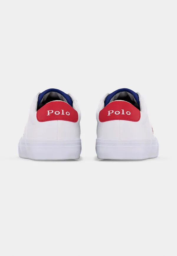 Кроссовки унисекс ryley Polo Ralph Lauren, White/Royal/Red — фото 4