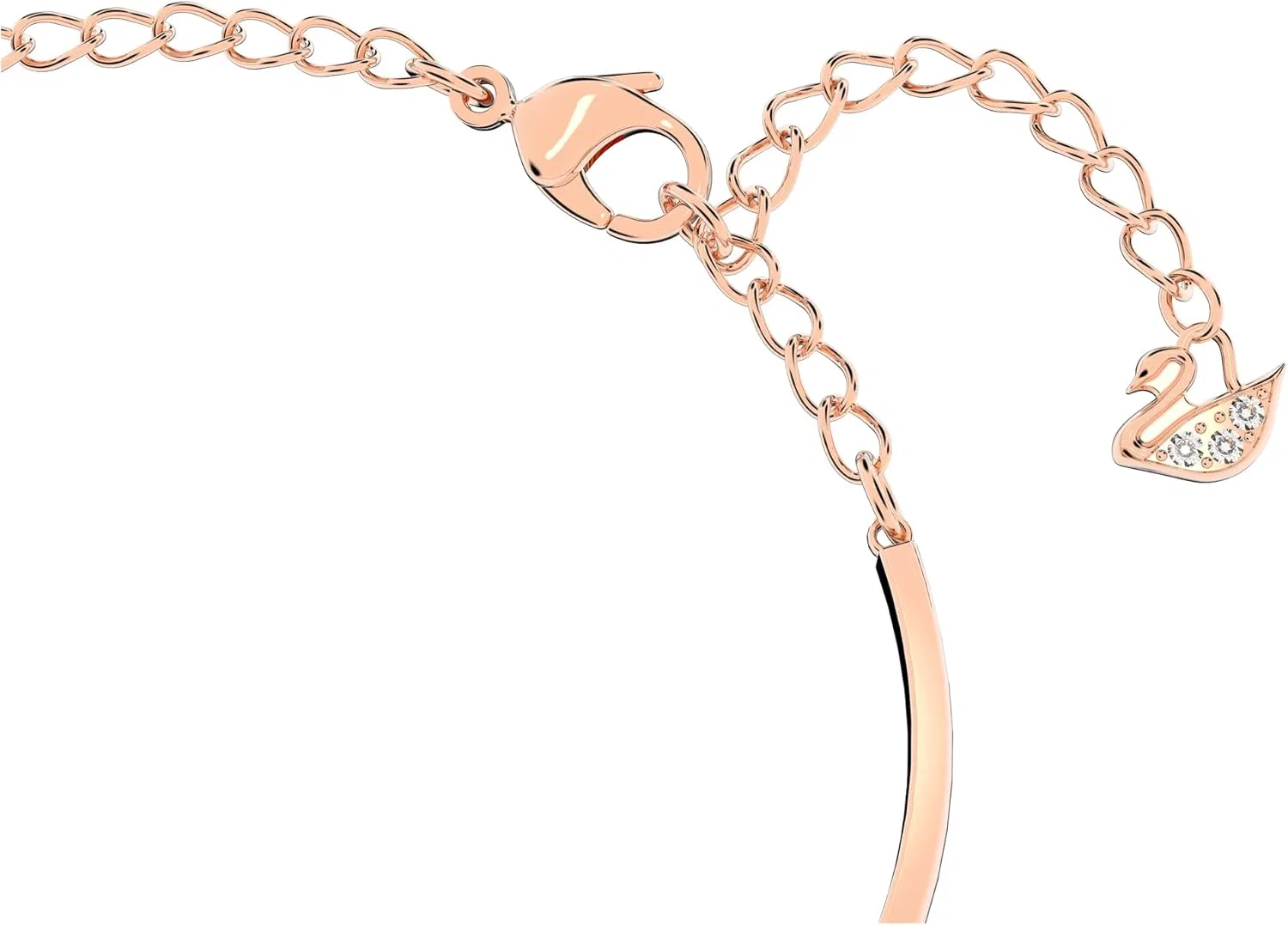 Накладные ресницы Swarovski Infinity Heart, белый, смешанное покрытие — фото 3