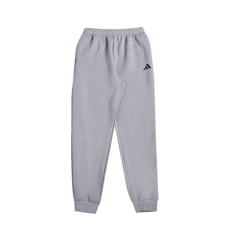Детские вязаные спортивные штаны Adidas, серый