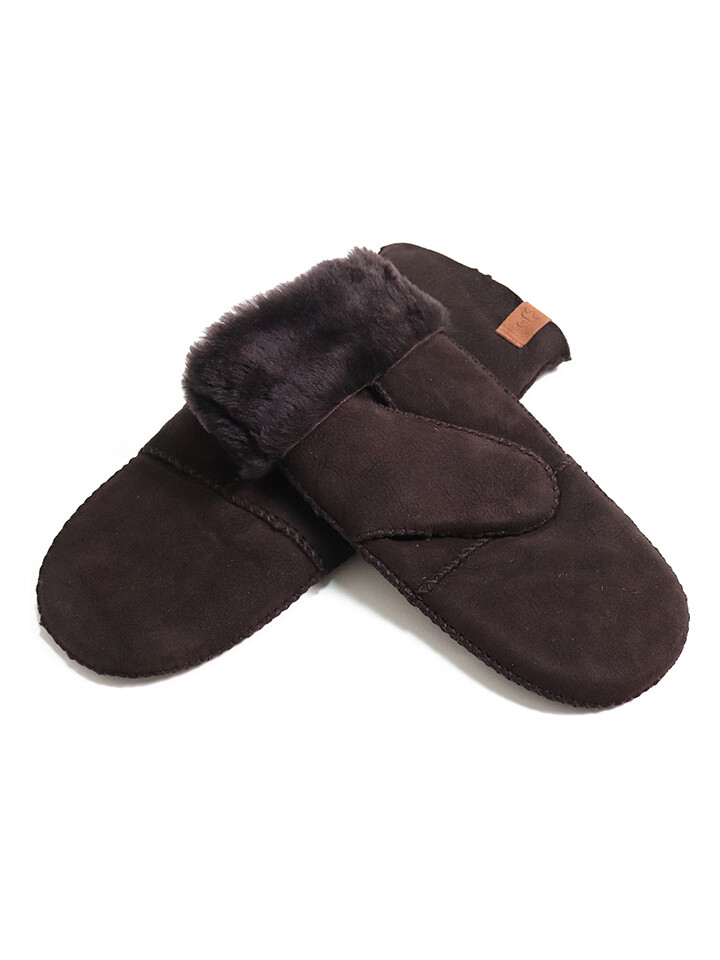 

Варежки Kaiser Naturfellprodukte Lammfell, коричневый