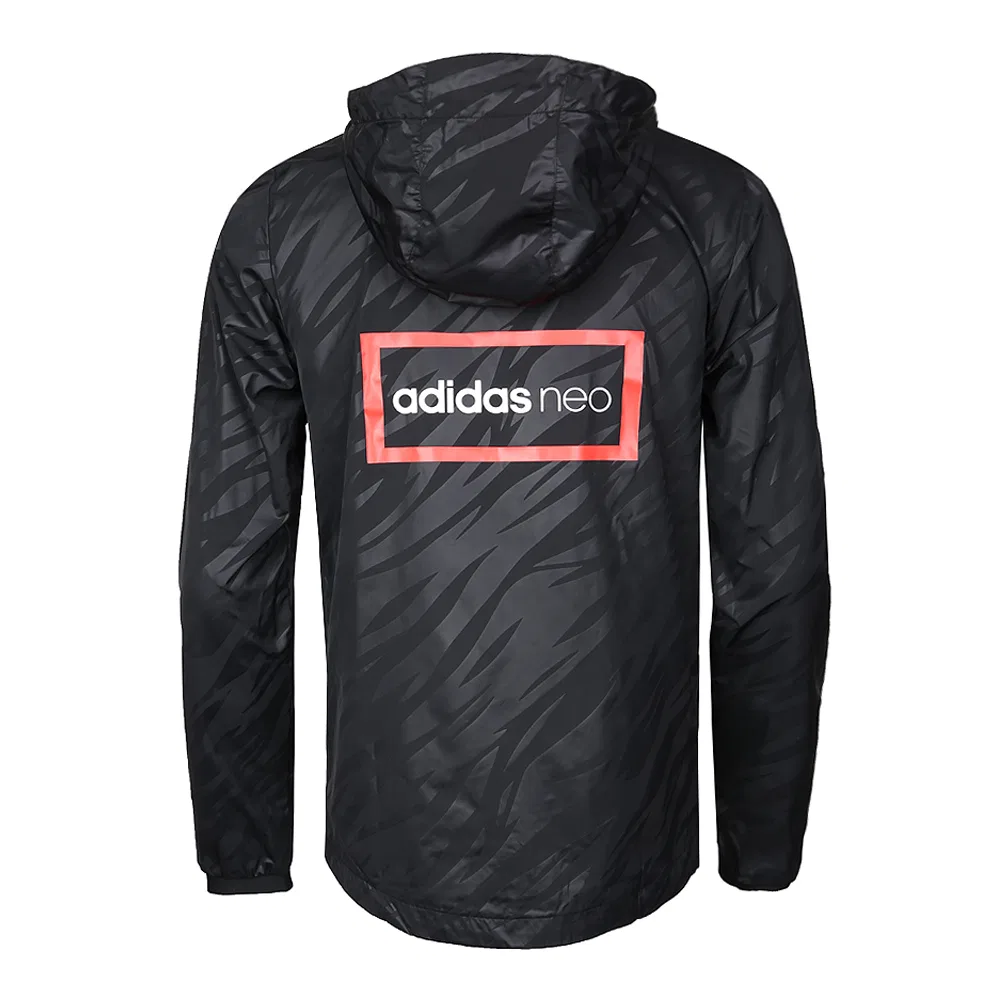 Куртка мужская с капюшоном Adidas Neo черная — фото 3
