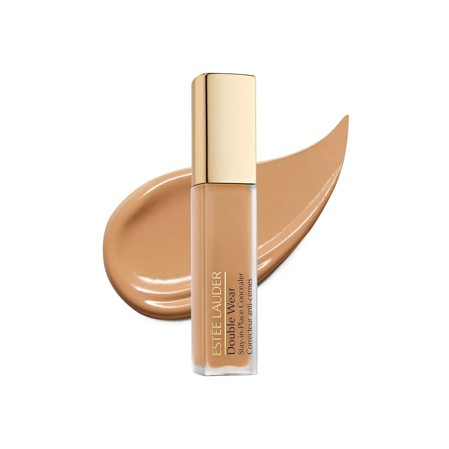 Консилер Estée Lauder Double Wear Stay-in-Place Flawless 24-Hour | Стойкий | Мягкое матовое покрытие, от среднего до плотного | Увлажняющий, 0,4 жидких унции, 4W - Medium deep with warm golden undertones