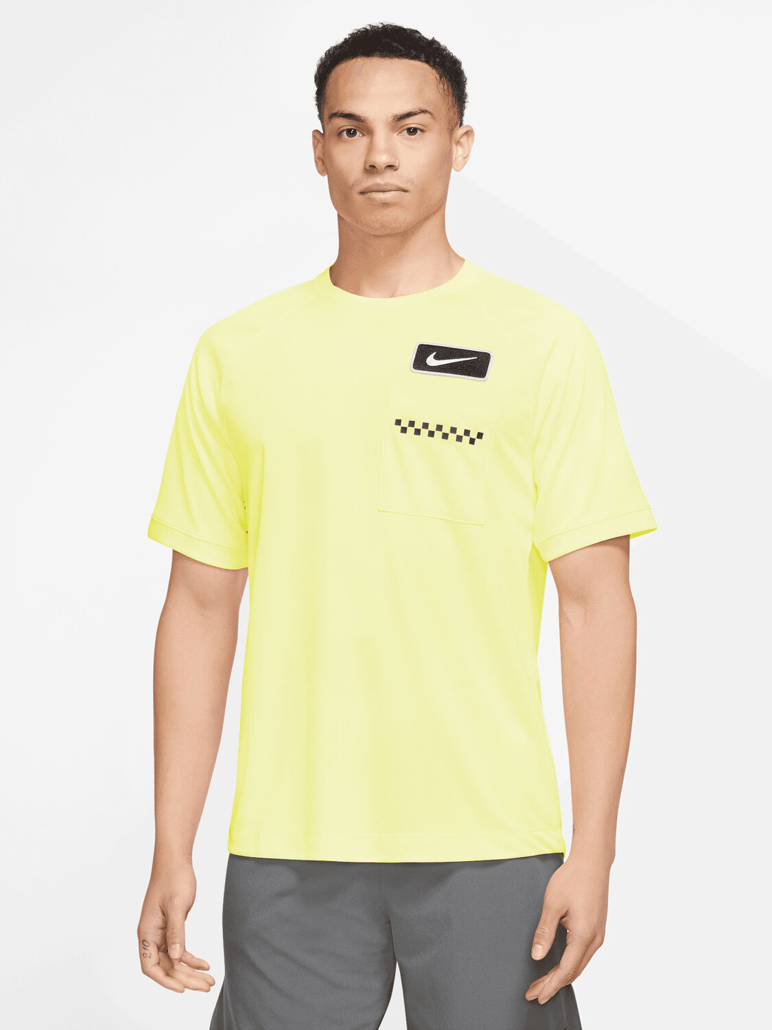 

Футболка Nike M NK DF TOP DYE WILD CARD, желтый