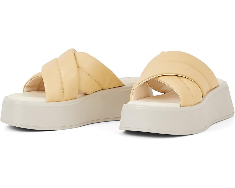 

Туфли Vagabond Shoemakers Courtney Crossband Flatform, цвет Butter
