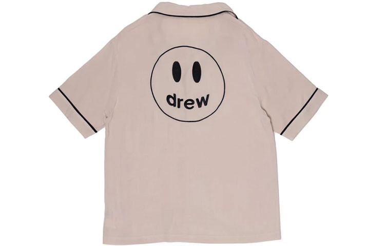 

Рубашка унисекс из коллекции Smiley Off White Drew House, кремовый