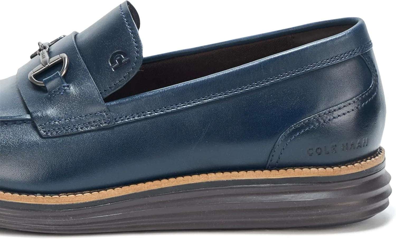 Лоферы Cole Haan, Navy/Brown/Black — фото 4