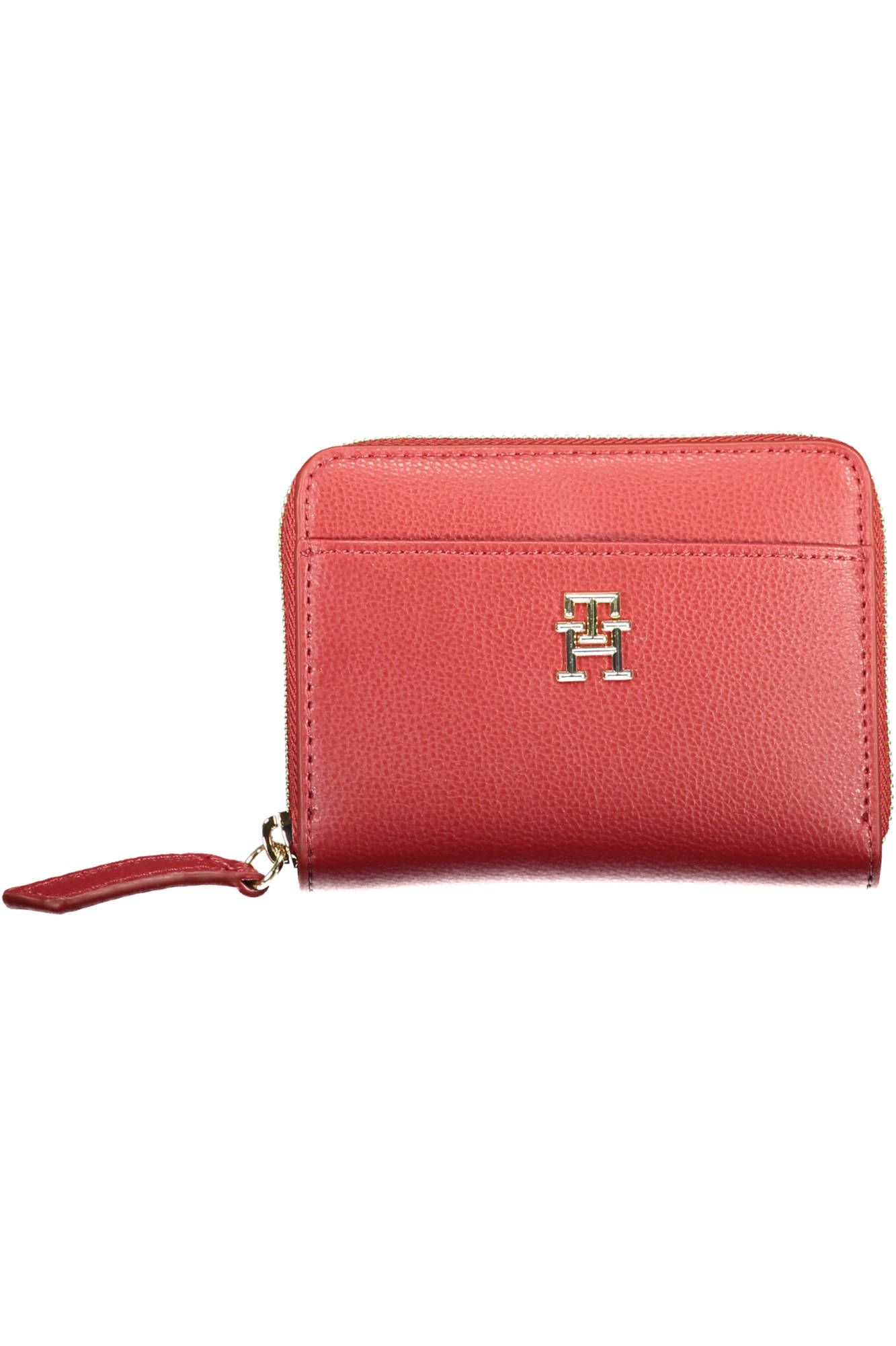 

Красный женский кошелек из полиэстера Tommy Hilfiger