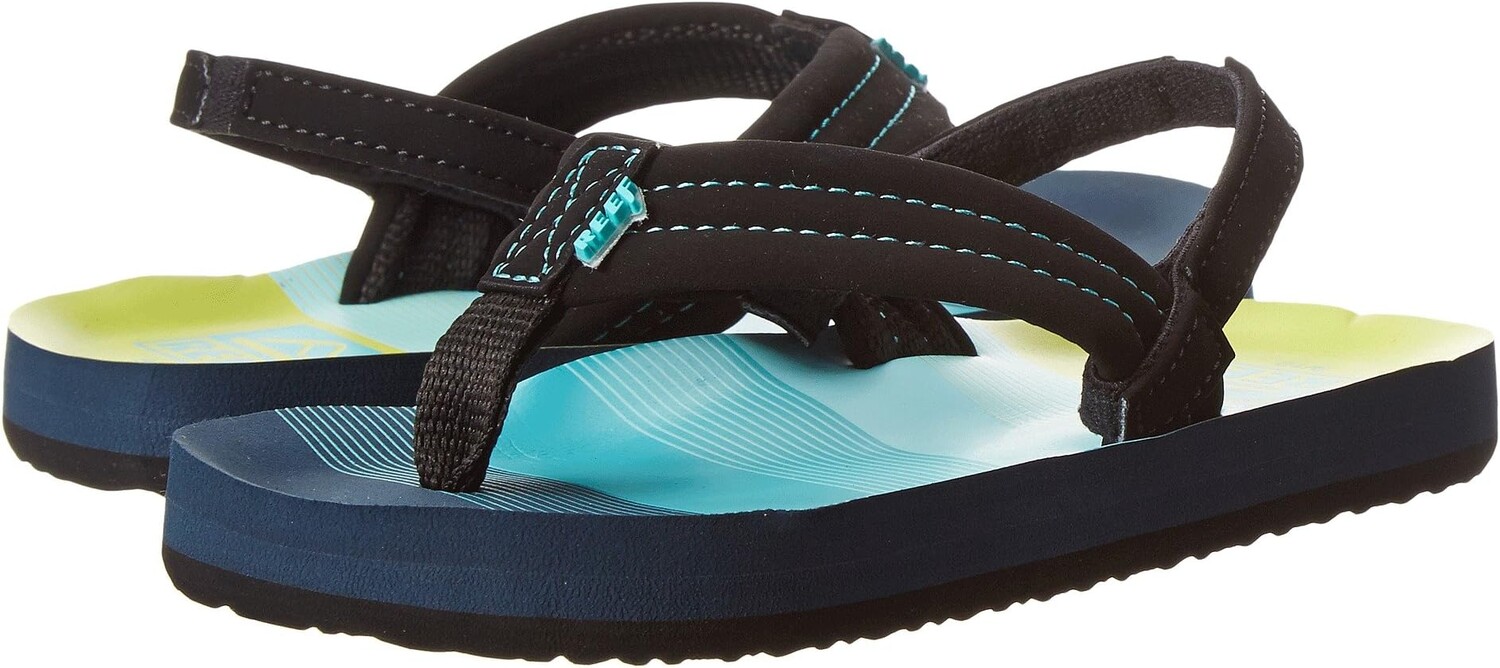 

Шлепанцы Reef Kids Ahi Flip Flop Reef, цвет Aqua/Green