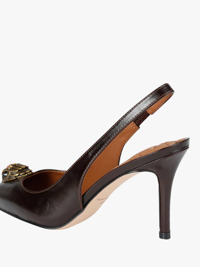 Туфли-лодочки Belgravia на шпильке с ремешком Kurt Geiger London, Brown — фото 4