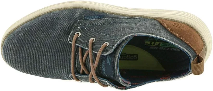 Мужские кроссовки SKECHERS Status 2.0 Pexton Oxford, черные, размер S — фото 3