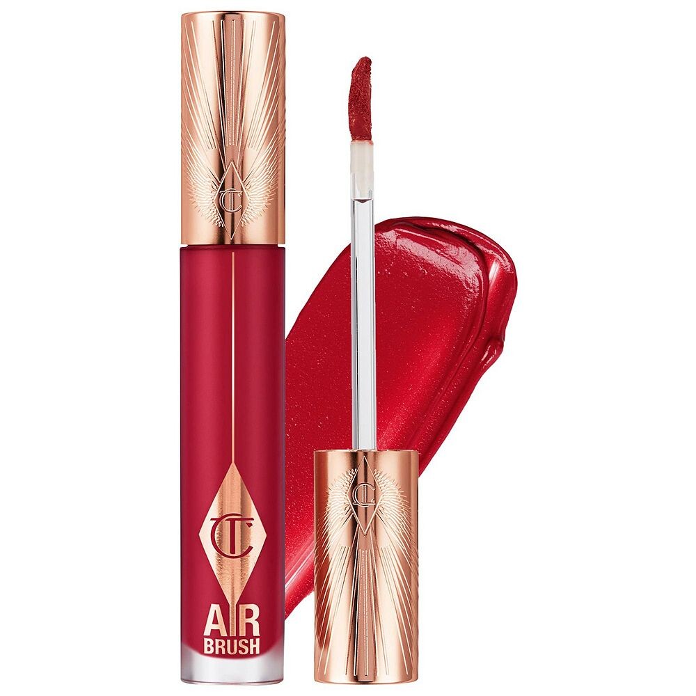 

Шарлотта Тилбери Аэрограф Flawless Matte Lip Blur Liquid Lipstick Charlotte Tilbury, цвет Ruby Blur
