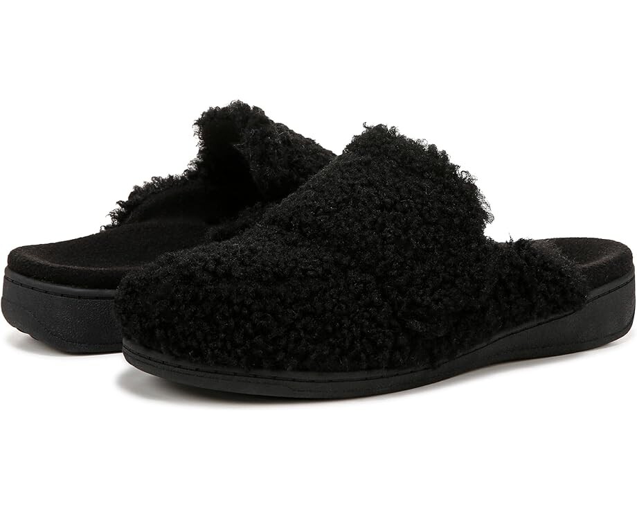 Тапочки VIONIC Gemma Ii Mules, цвет Black Fabric