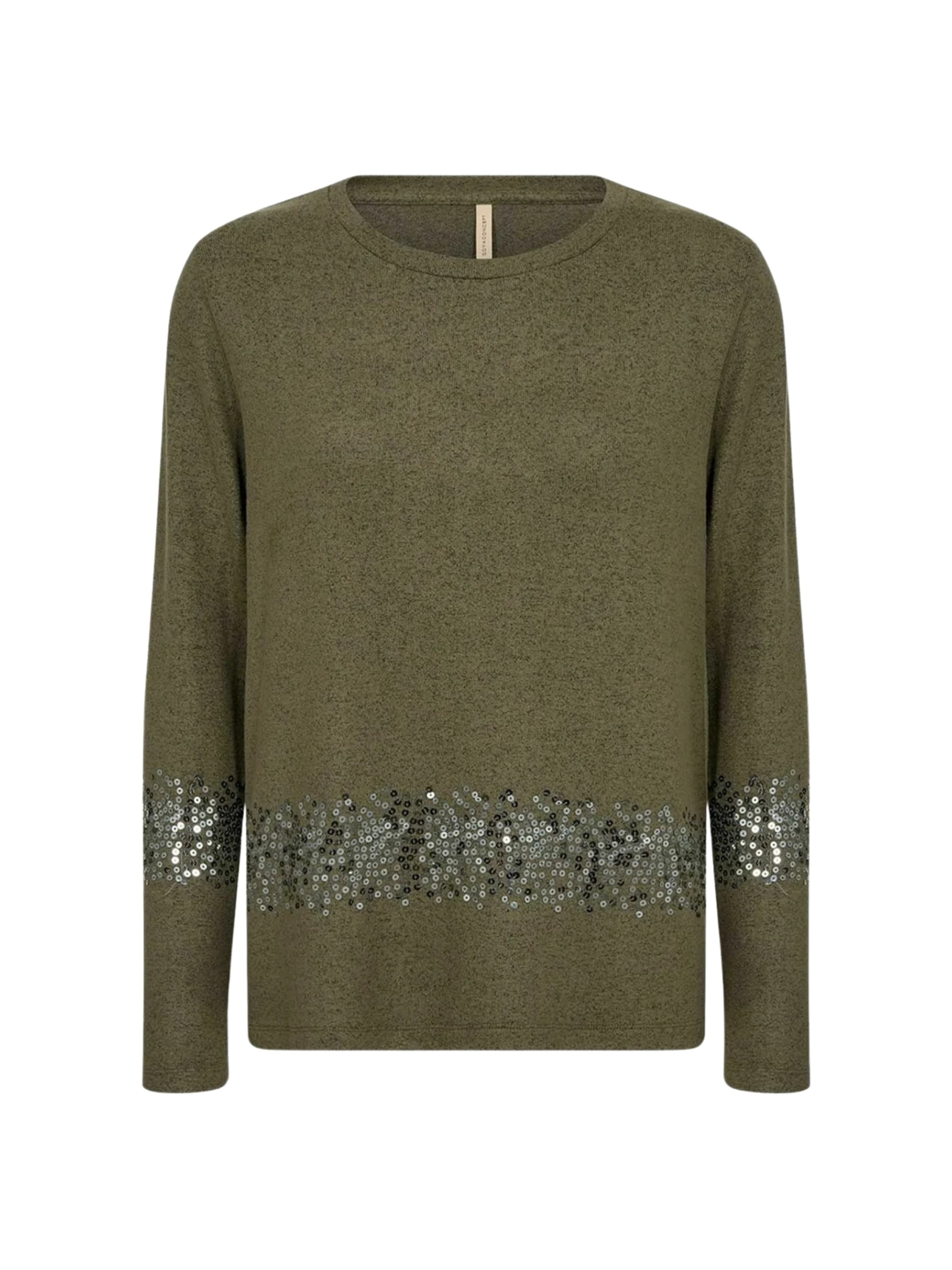 

Soyaconcept Лонгслив 'Biara 125' в цвете Olive