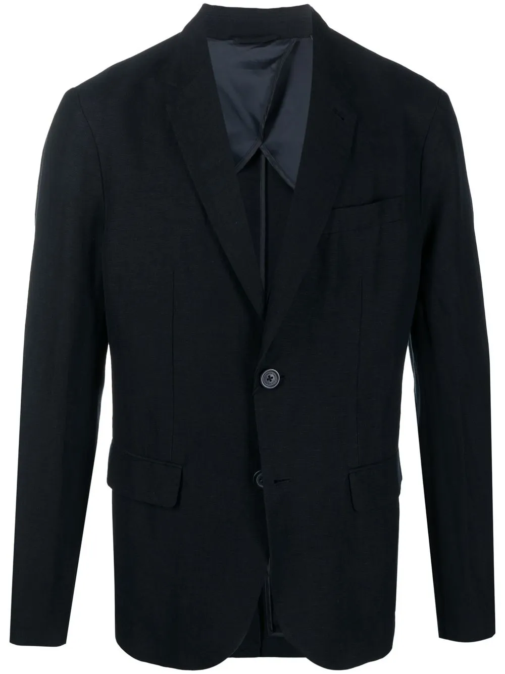 

Однобортный пиджак свободного кроя Armani Exchange, синий