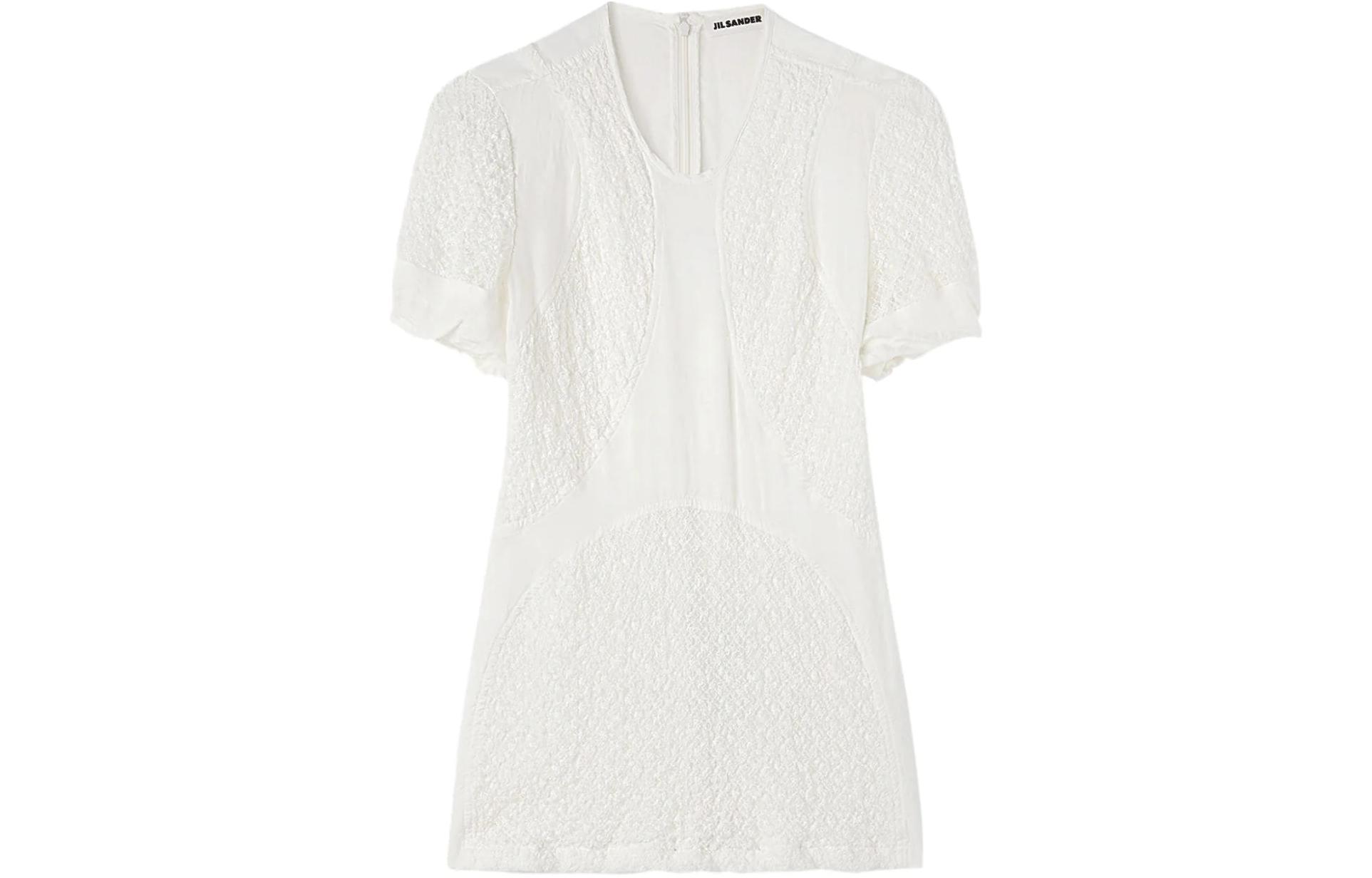 

Блузка с коротким рукавом JIL SANDER, белый