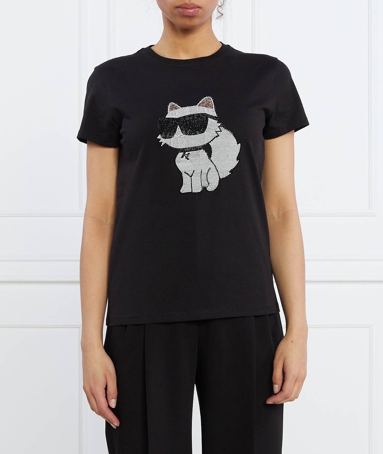 

Футболка Karl Lagerfeld Regular Fit, черный