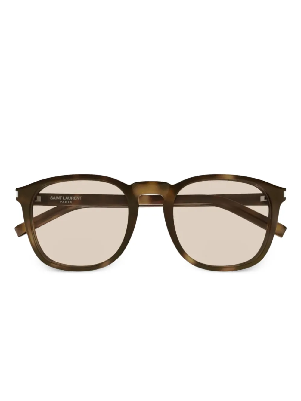 

Солнцезащитные очки SL 818 в черепаховой оправе Saint Laurent Eyewear, коричневый