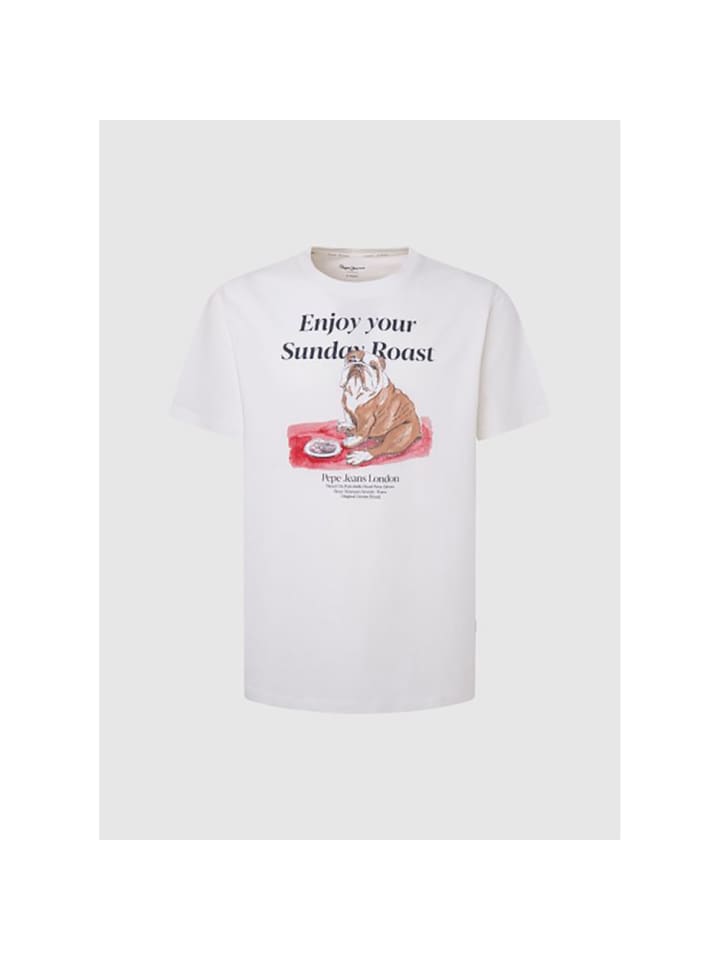 

Футболка Pepe Jeans Tshirt, белый