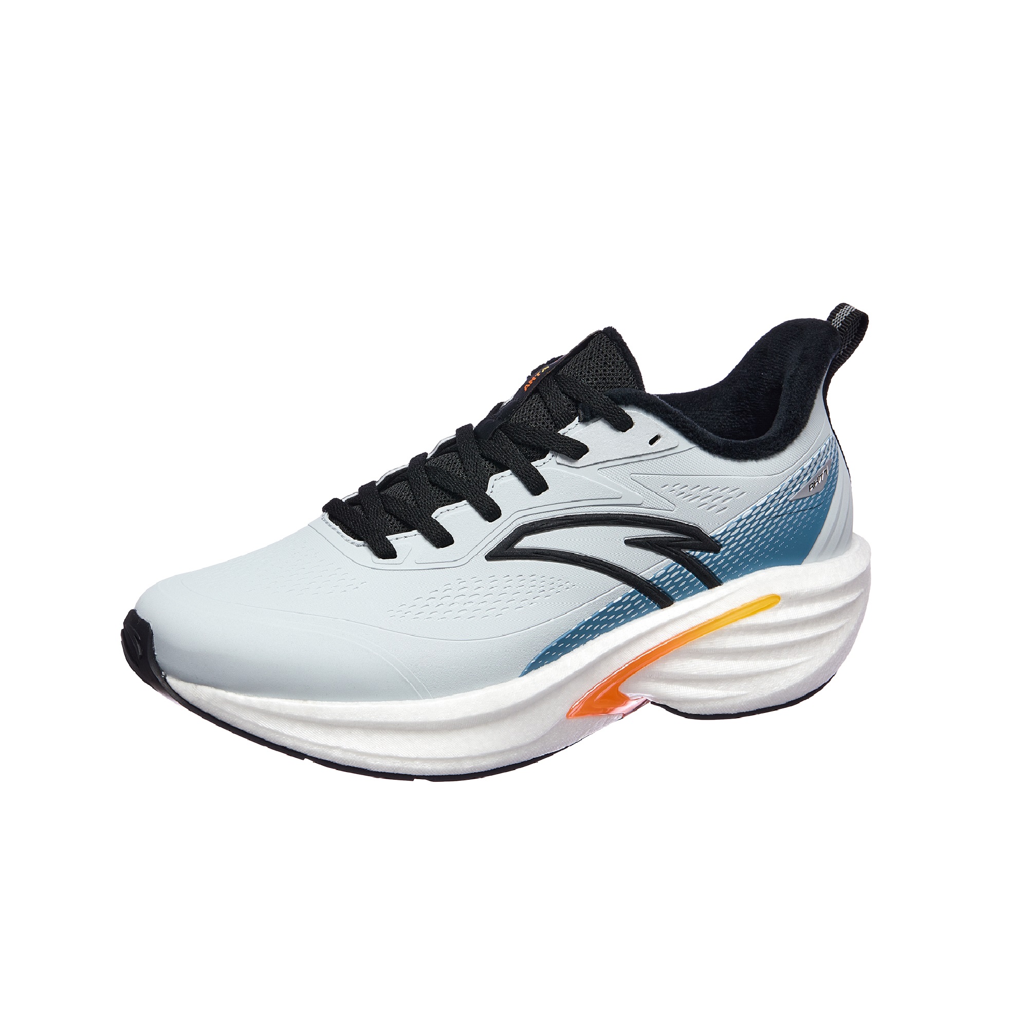 

ANTA Rocket 7 Cushioning, Wear Resistant низкие кроссовки для бега мужские серо-синий черный