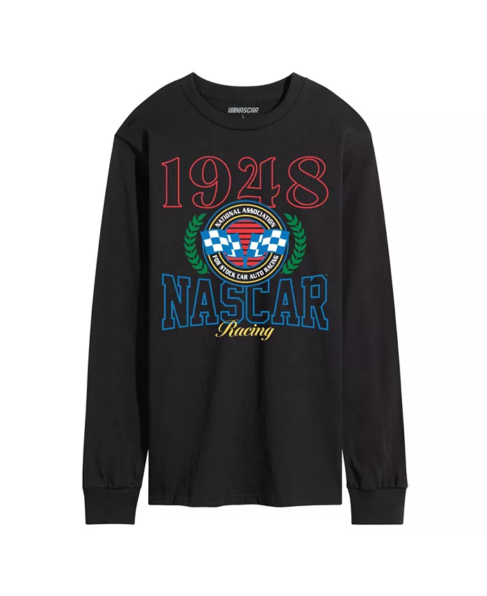 

Мужская футболка с длинным рукавом NASCAR 1948 AIRWAVES, черный