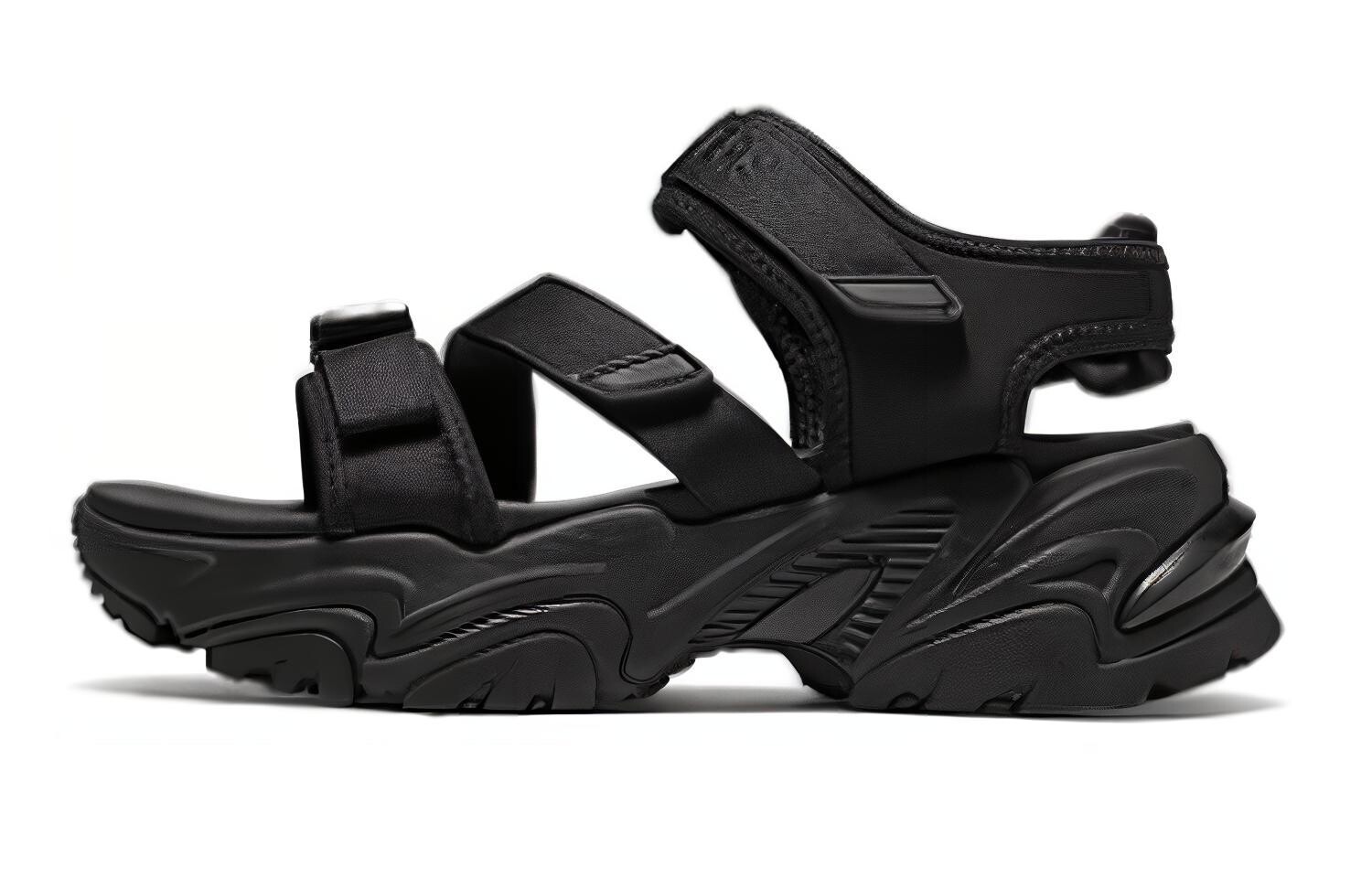 

Пляжные сандалии женские черные Skechers
