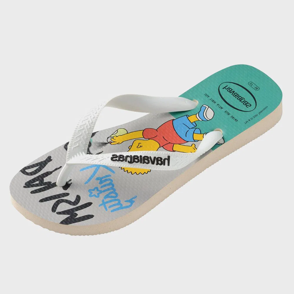 Мужские вьетнамки The Simpsons бежевого цвета от Havaianas