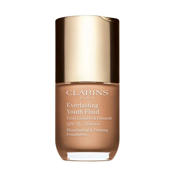 

Укрепляющая и осветляющая основа под макияж Everlasting Youth Fluid Clarins, цвет amber