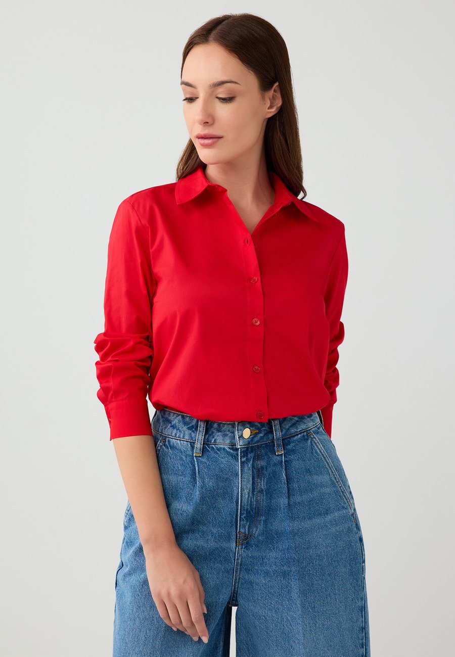 

Блуза Jimmy Key Button-down blouse, Red