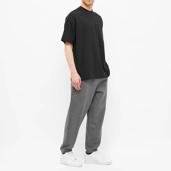Брюки men's embroidered logo solid color bundle feet sports pants/trousers/joggers gray Nike, серый — фото 2
