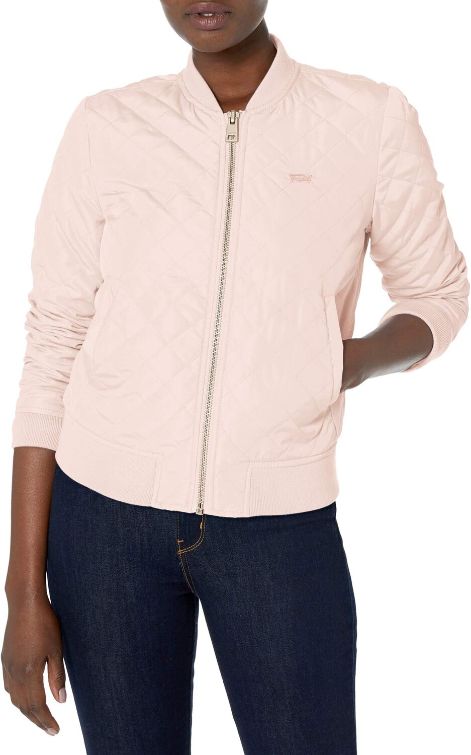 

Куртка Levi's Diamond Quilted Bomber, цвет Peach