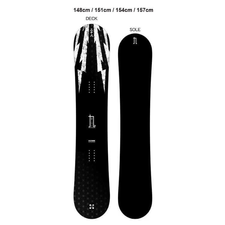 

Nidecker Сноуборд GT Snowboard RICE28 Flat Base 2024/2025, унисекс, жесткость 6, 151 см