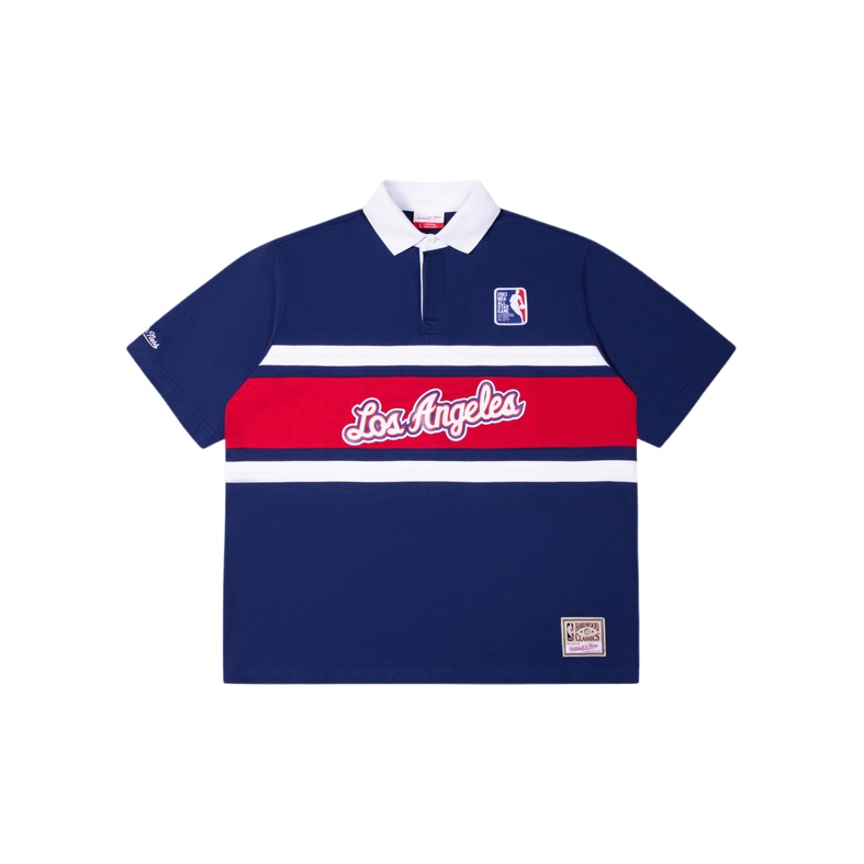 

Polo Shirt Mitchell & Ness Unisex Mitchell Ness, темно-синий (los angeles clippers)