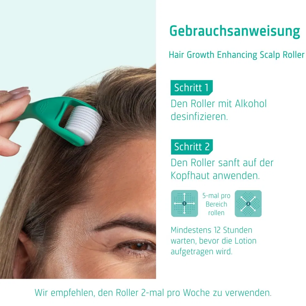 Ролик для кожи головы «Hair Growth Promoting Scalp Roller» с микроиглами 0.3 мм от Neofollics Neofollics — фото 4