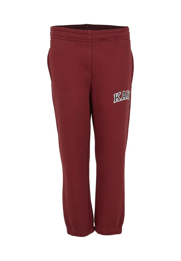 Спортивные штаны с засечками Karl Kani, Darkred