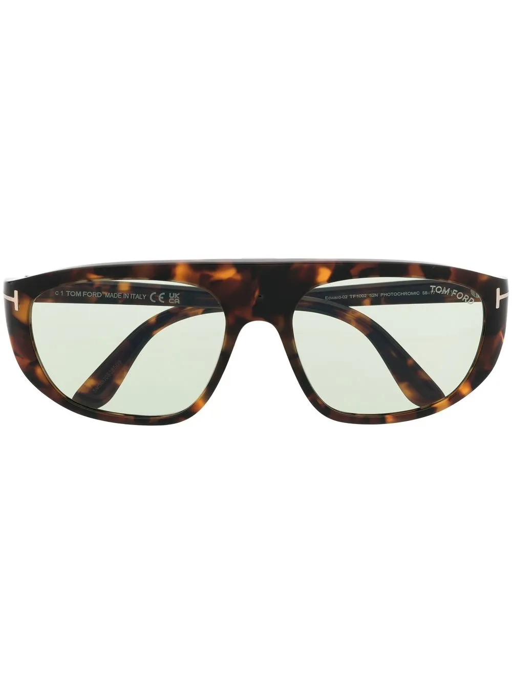 

Солнцезащитные очки FT1002 TOM FORD Eyewear, коричневый