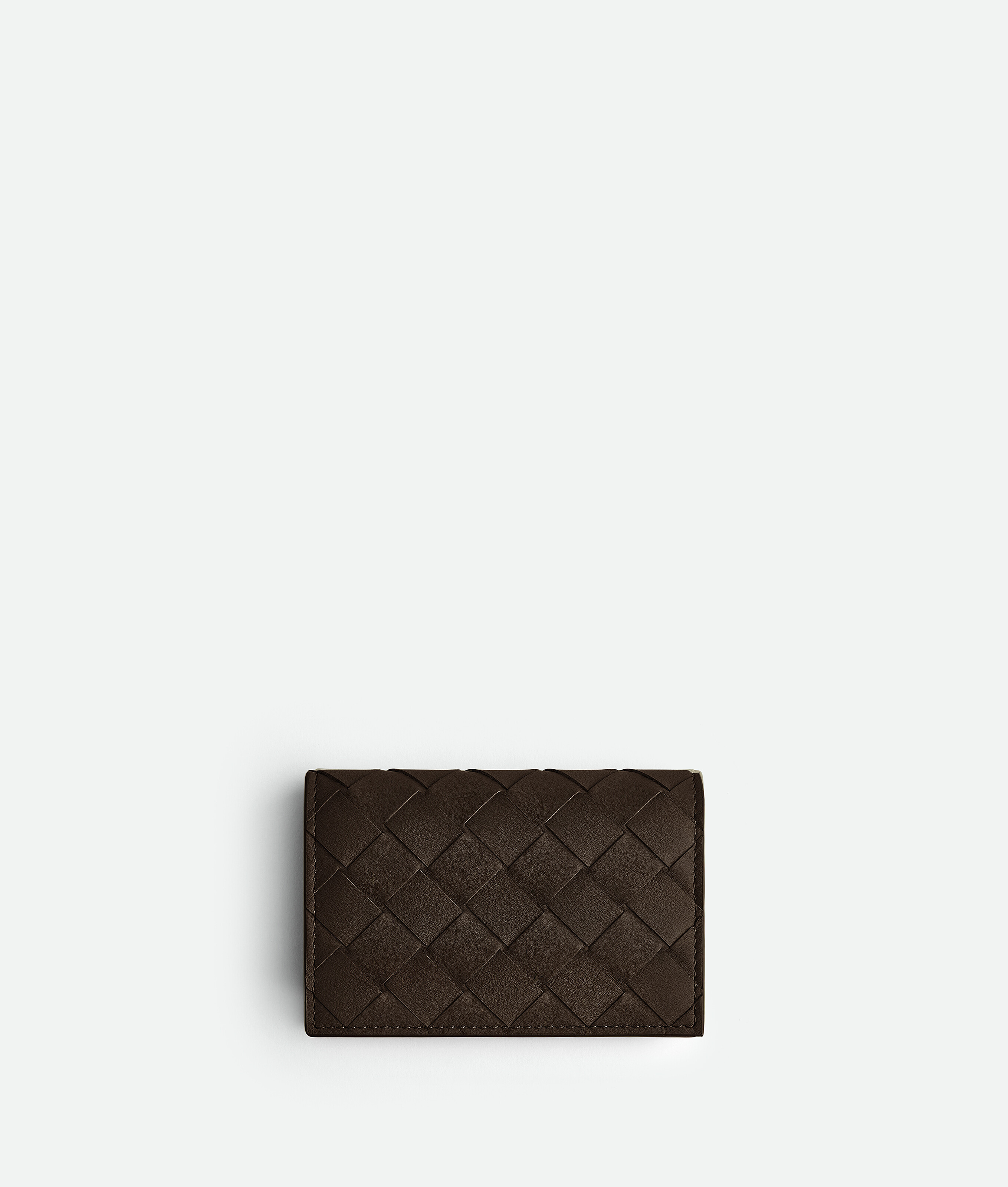 

Чехол для визиток Intrecciato Bottega Veneta, карамельный