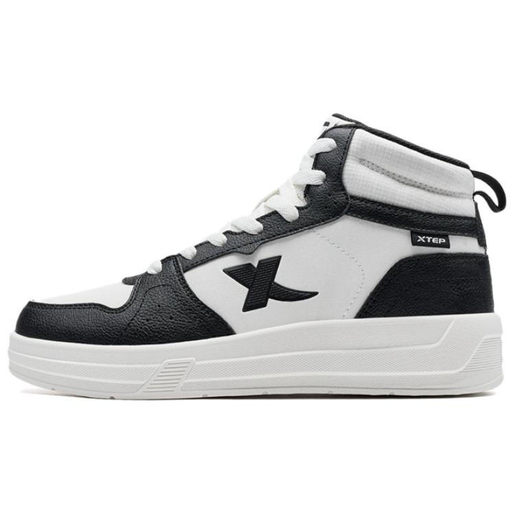 

Кроссовки XTEP Skateboarding Shoes Women's High-top White/Black, белый/черный