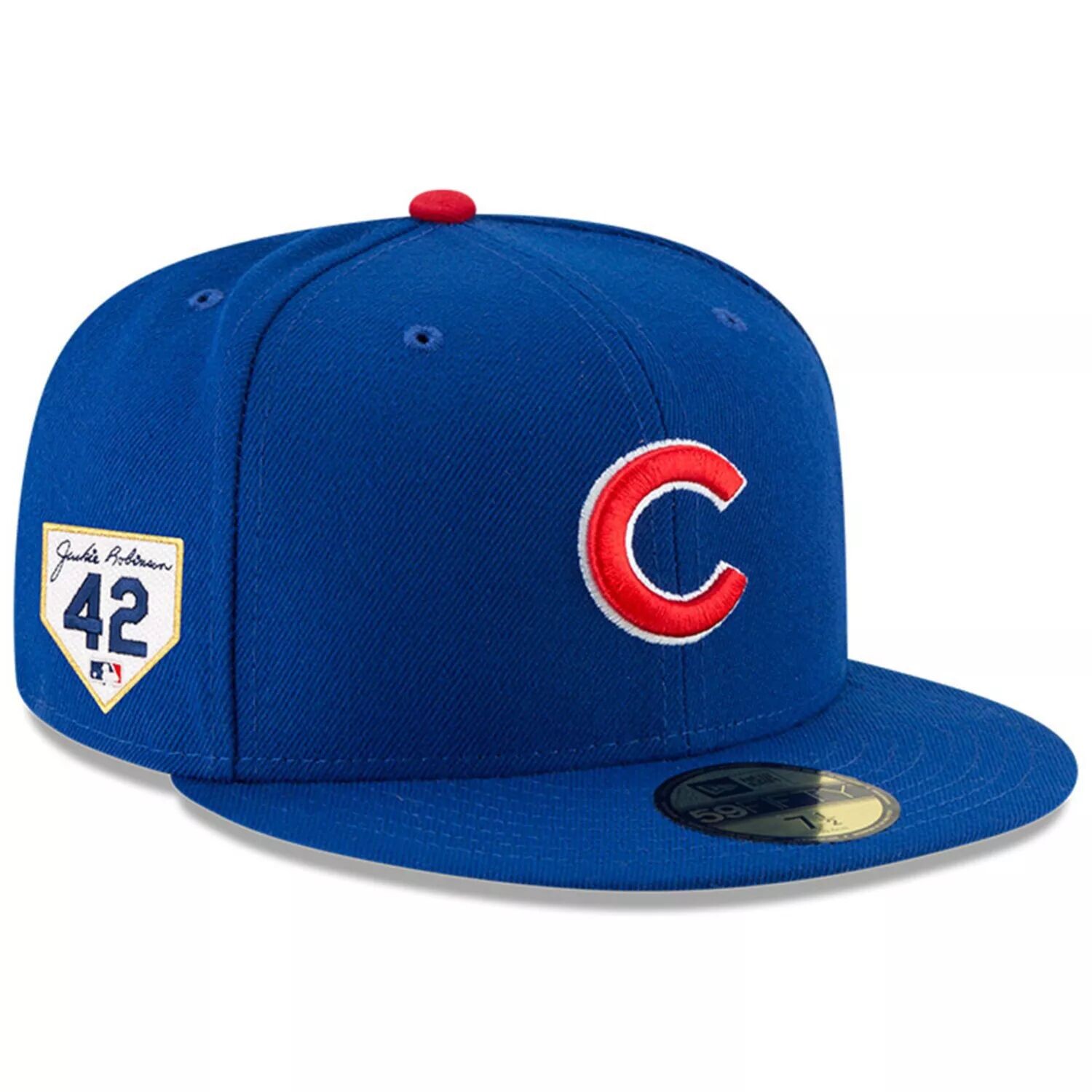 

Мужская приталенная шляпа New Era Royal Chicago Cubs 2023 Jackie Robinson Day 59FIFTY