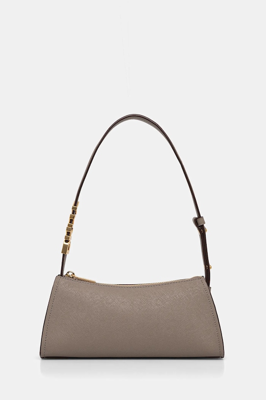 

Кожаная сумка DKNY, бежевый