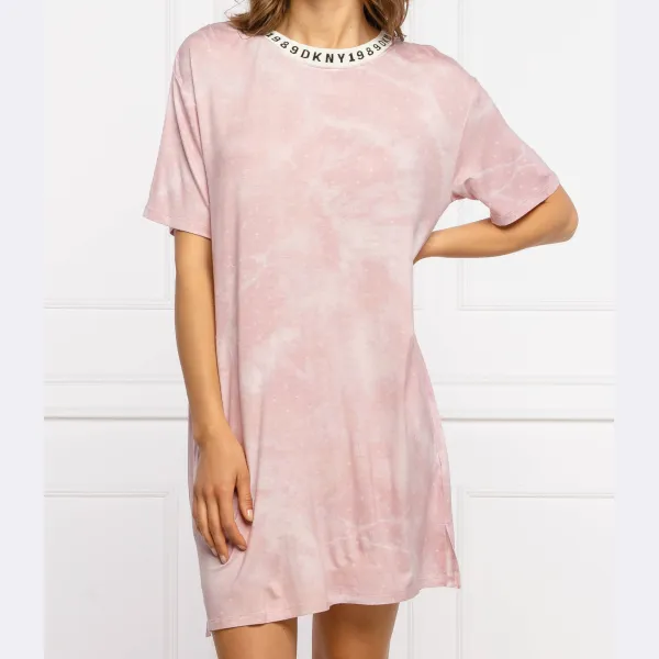 

Ночная рубашка стандартного кроя Dkny, розовый