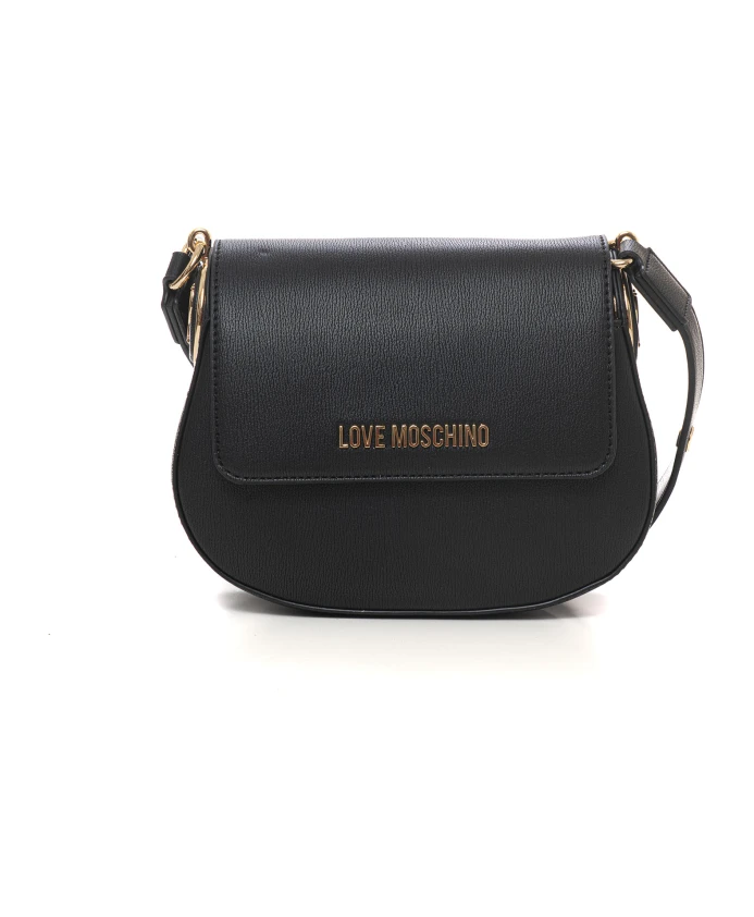 

Маленькая сумка через плечо Love Moschino, черный