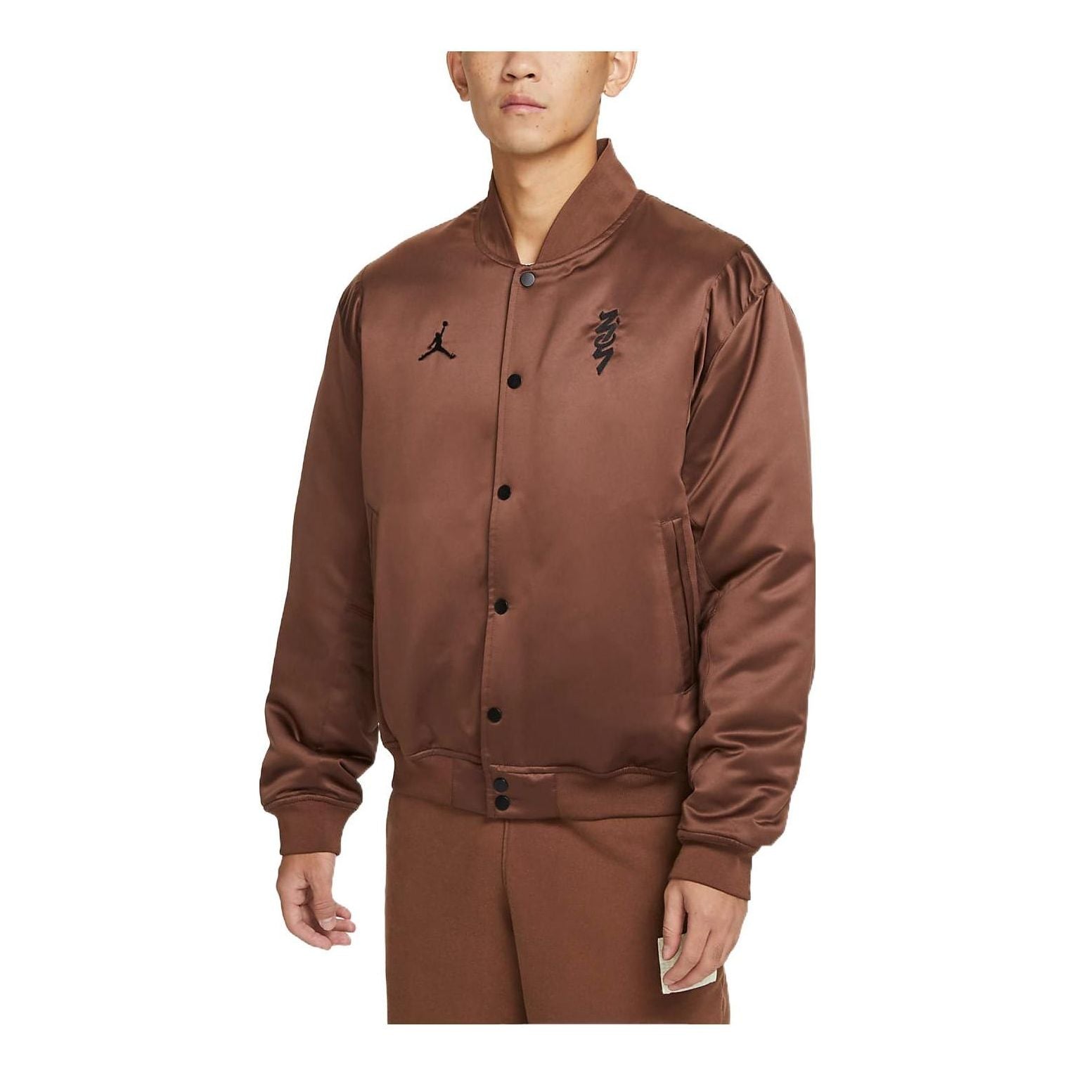 

Куртка Air Jordan Single Breasted Sports Jacket Men's Brown DV5634-244, коричневый