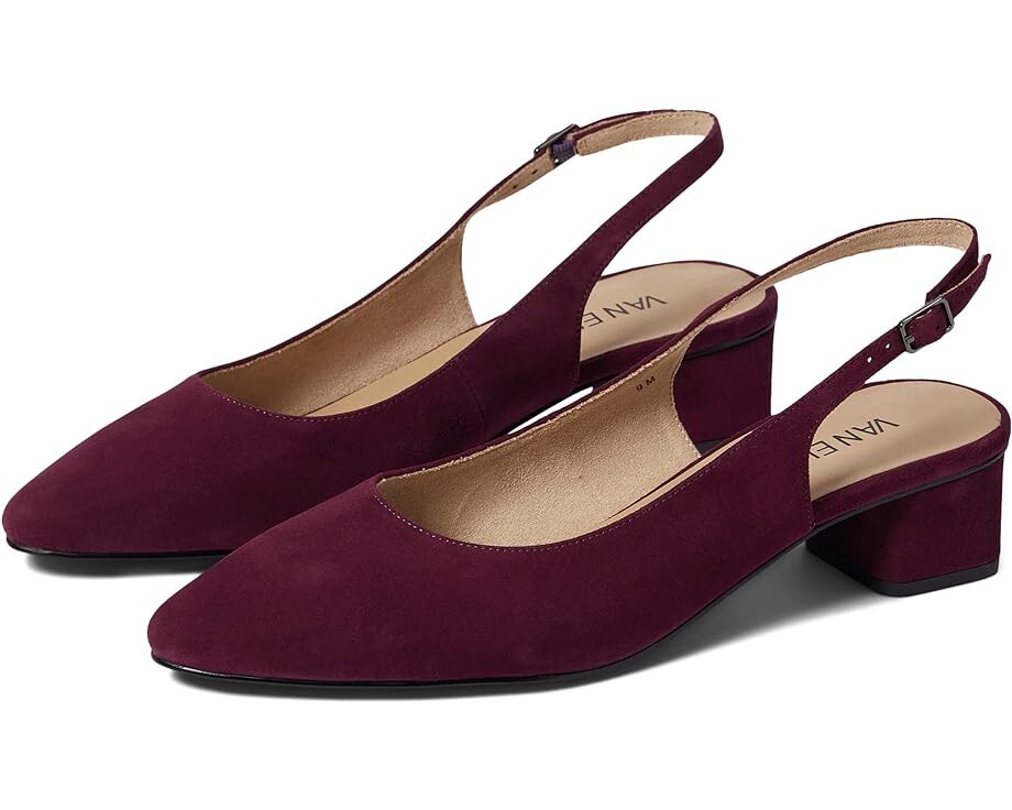 

Туфли Vaneli Liette, цвет Burgundy Suede