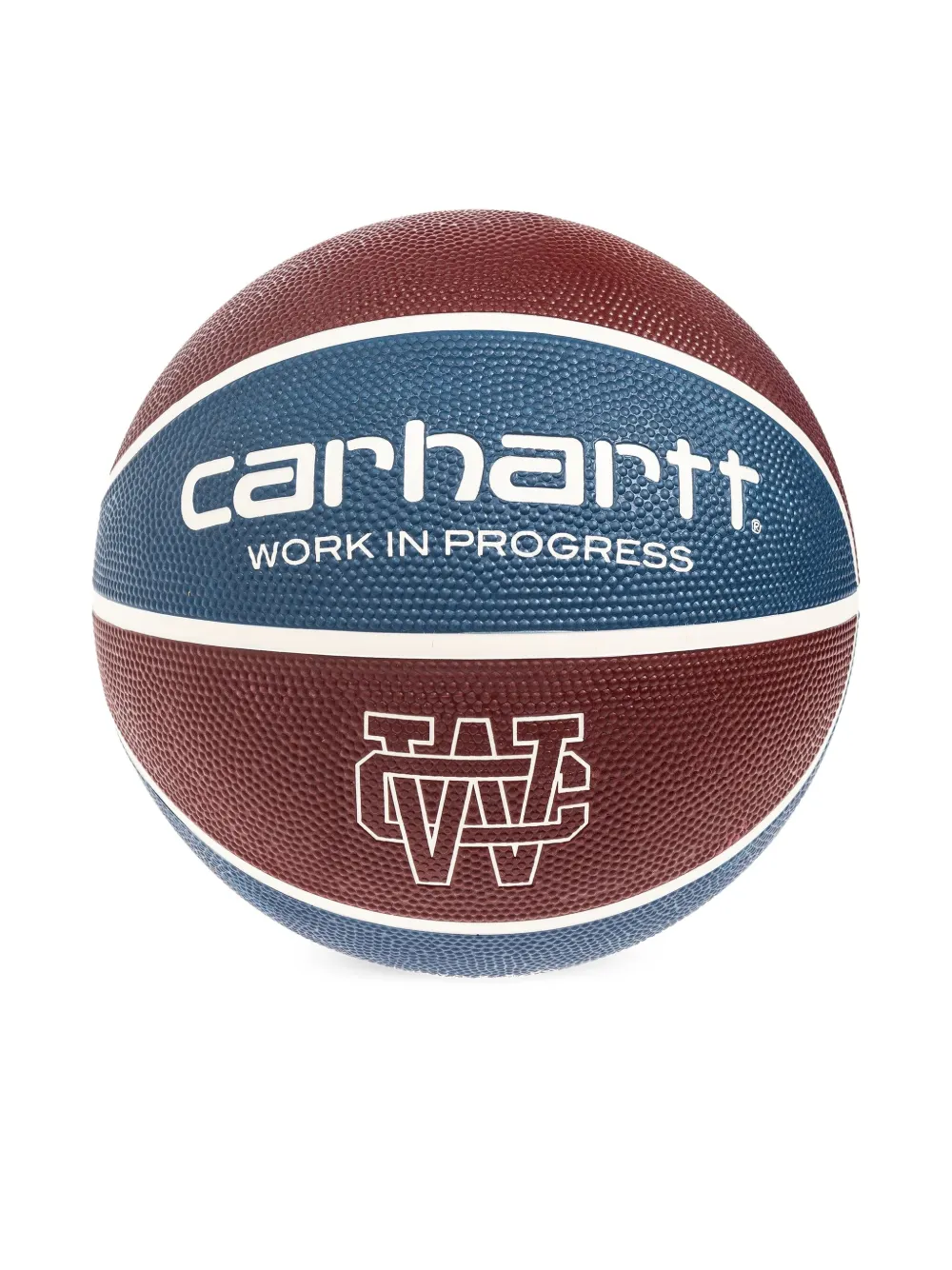 

Баскетбольный мяч с логотипом из коллаборации с Spalding Carhartt Wip, красный