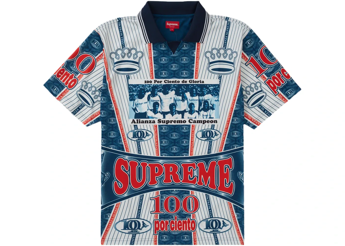 Мужская футболка Supreme Jersey, Navy