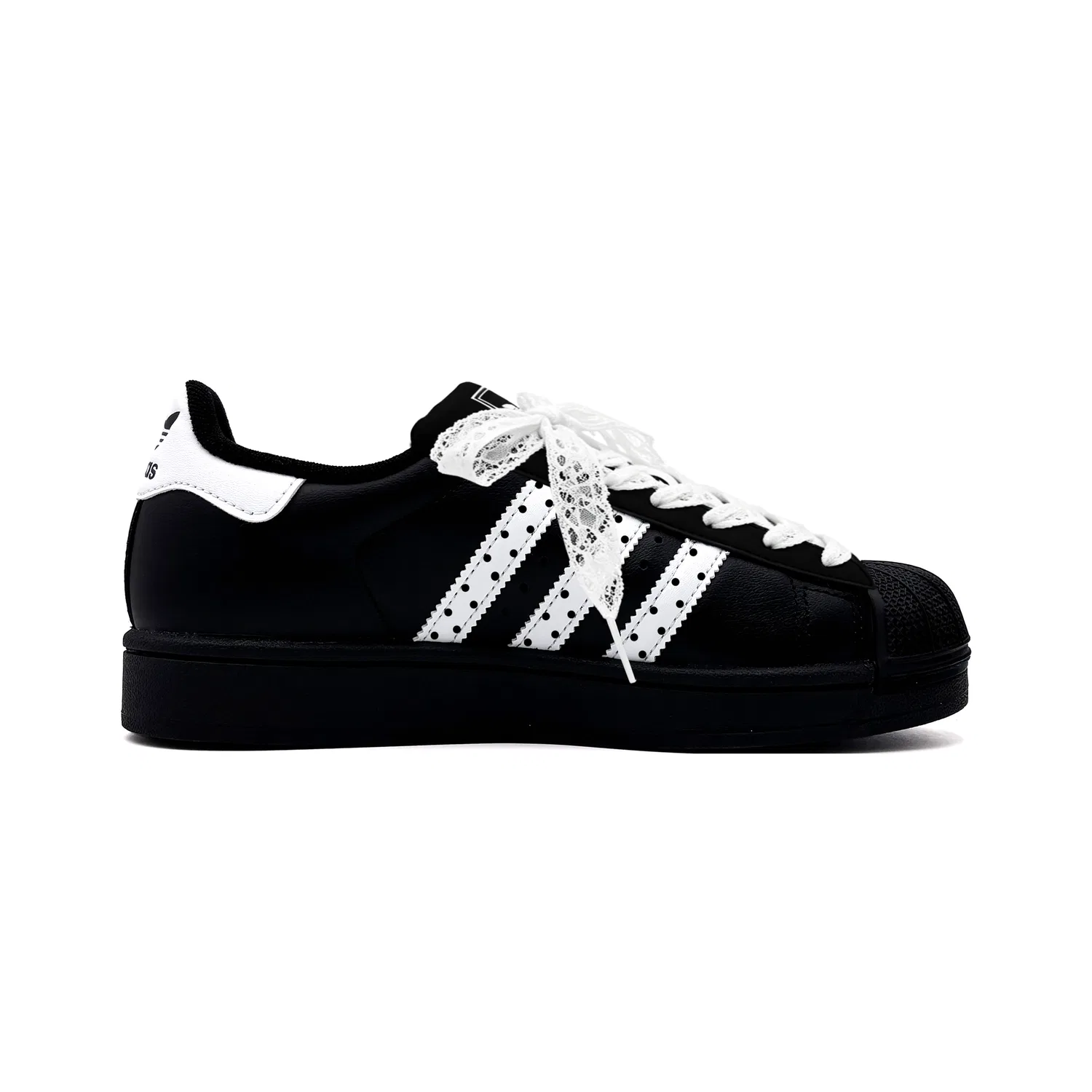 Детские кеды для скейтбординга Superstar 2 Adidas Originals, Black — фото 4
