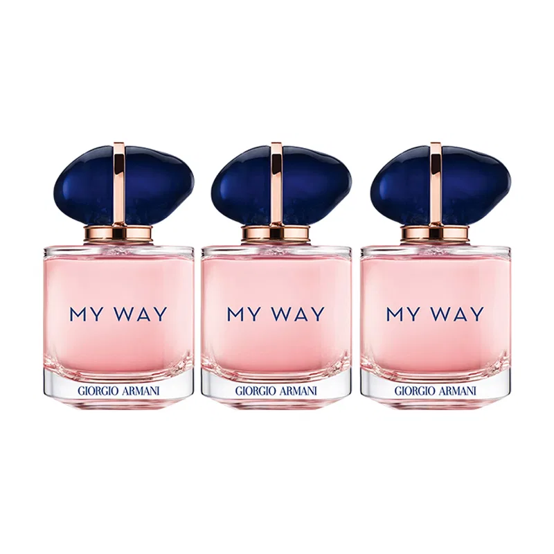 Набор пробников ароматов MY WAY, GIORGIO ARMANI, 7 мл x 3, Цвет: Прозрачный