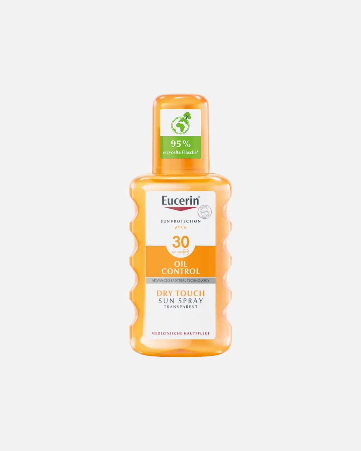 Солнцезащитный крем-спрей прозрачного действия с SPF 30 для контроля жирности кожи Eucerin, 200 Ml